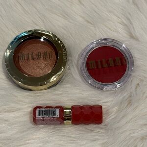 New Milani Highlighter, Blush, and Lipstick bundle (pinks)